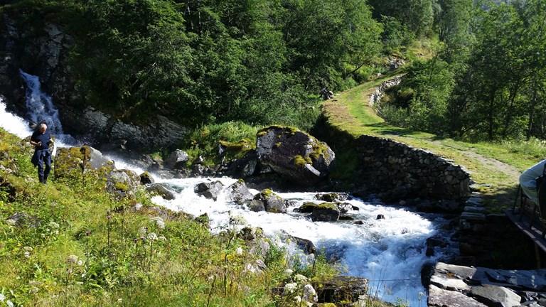Den Bergenske kongeveg – Galdane i Lærdal