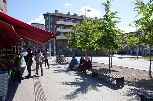 Carl Berners plass, Oslo (Foto: Dronninga Landskap)