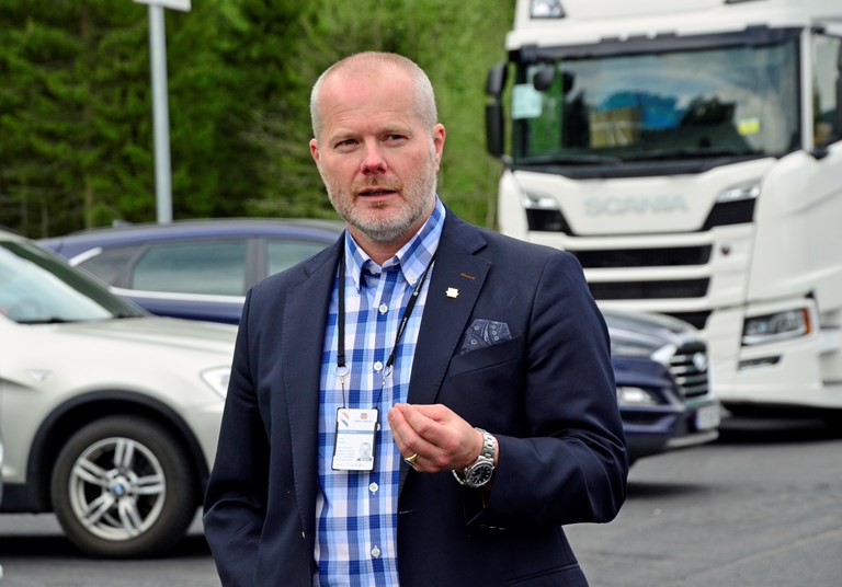 Frode Børstad, avdelingsdirektør for Trafikant i Statens vegvesen