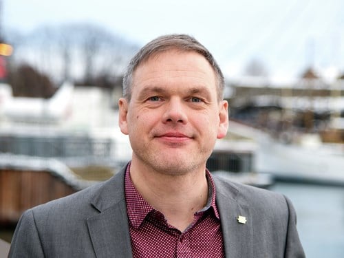 Avdelingsdirektør Edvard Sandvik ved ferjeavdelingen i Statens vegvesen.