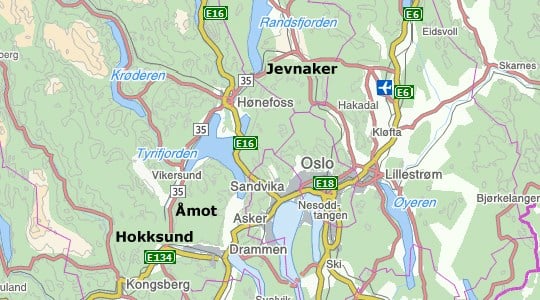 Rv. 35 Hokksund–Jevnaker (KVU)