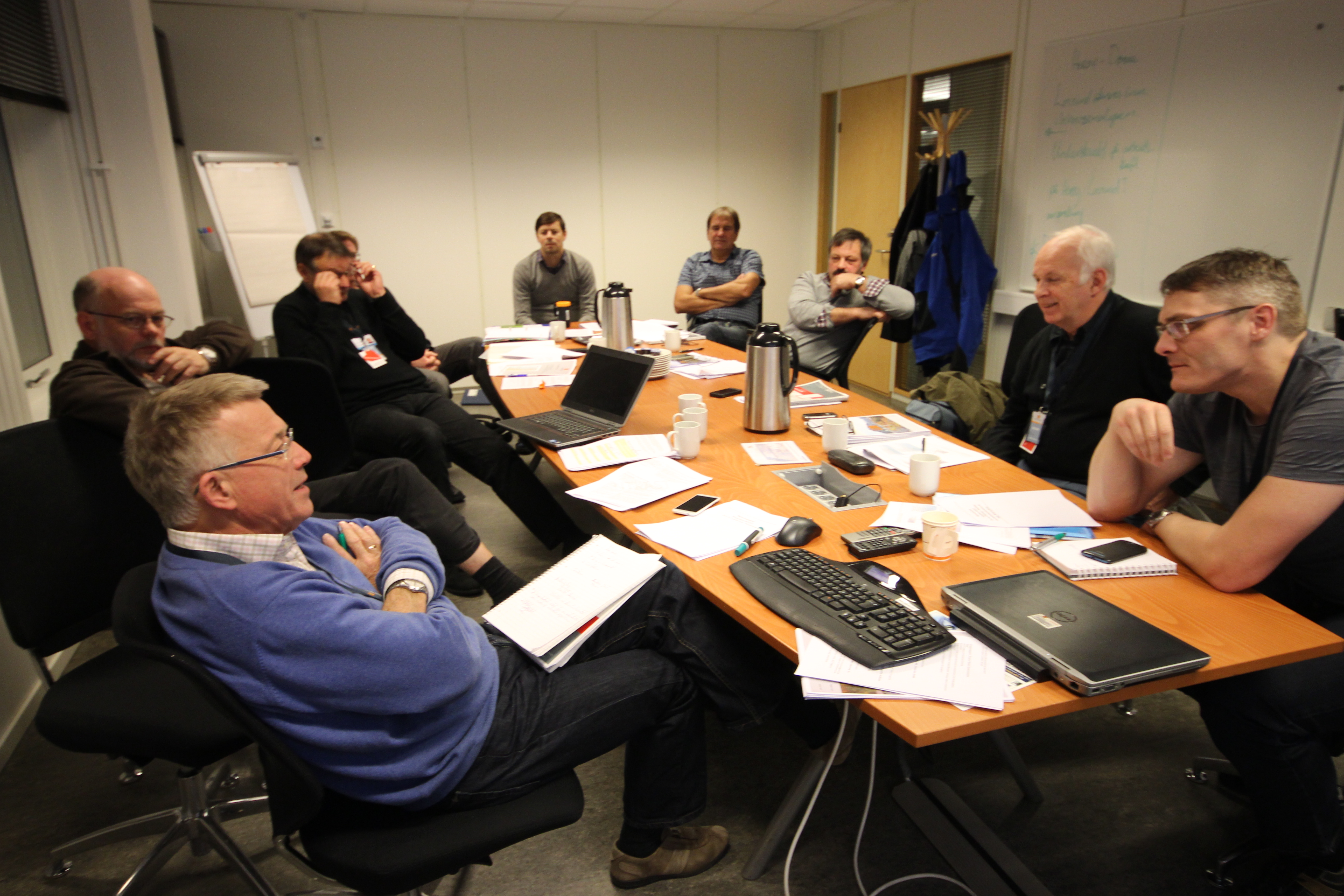 Prosjektgruppas møttes denne uka for å sortere og prioritere behovene som kom fram under ideverkstedet i Brønnøysund. 