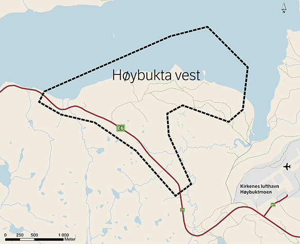 Illustrasjon Høybukta vest 