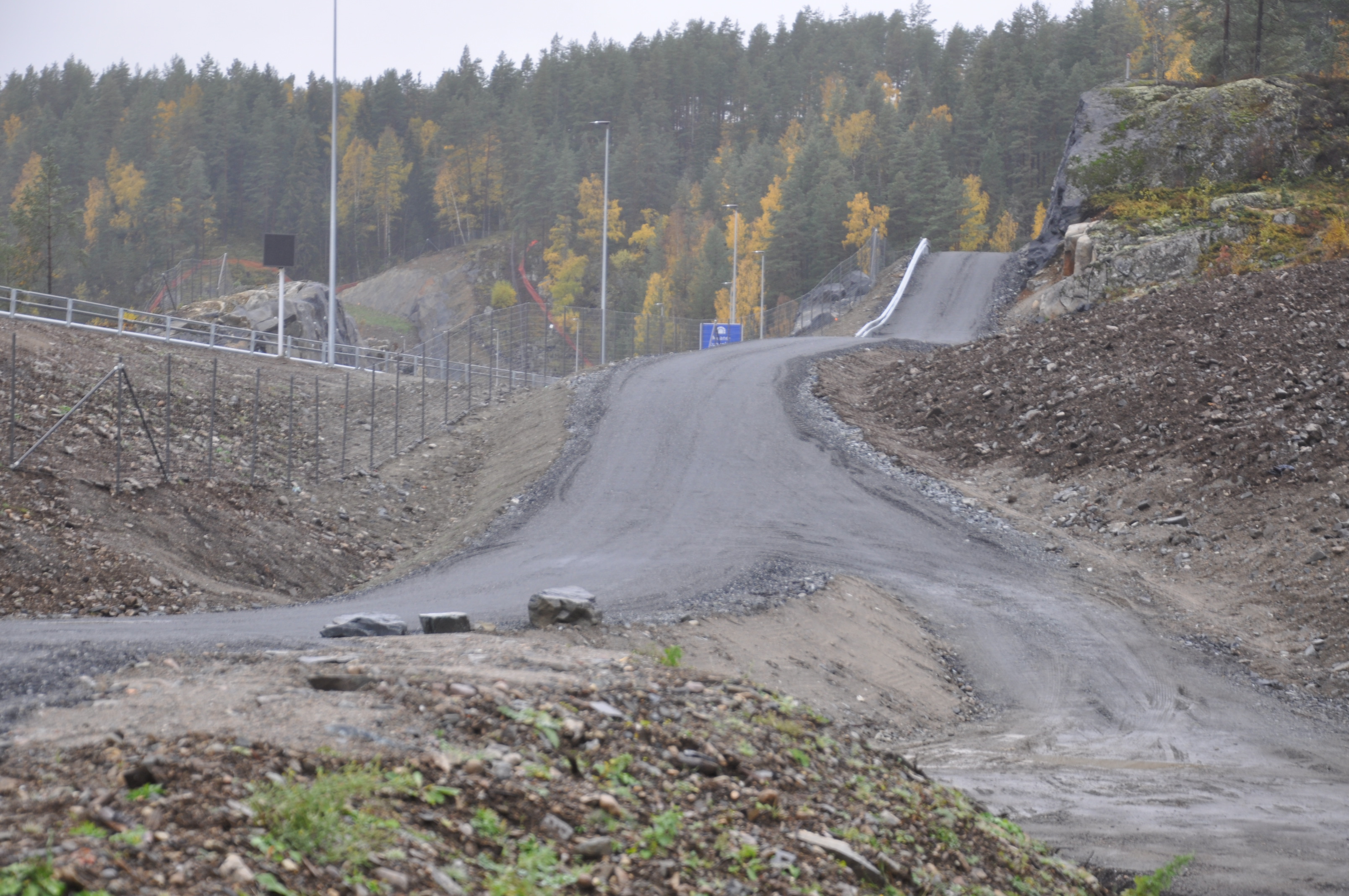 Traktorveien ved Sankthansberget åpnes for turgåere (Foto: Kjell Wold)