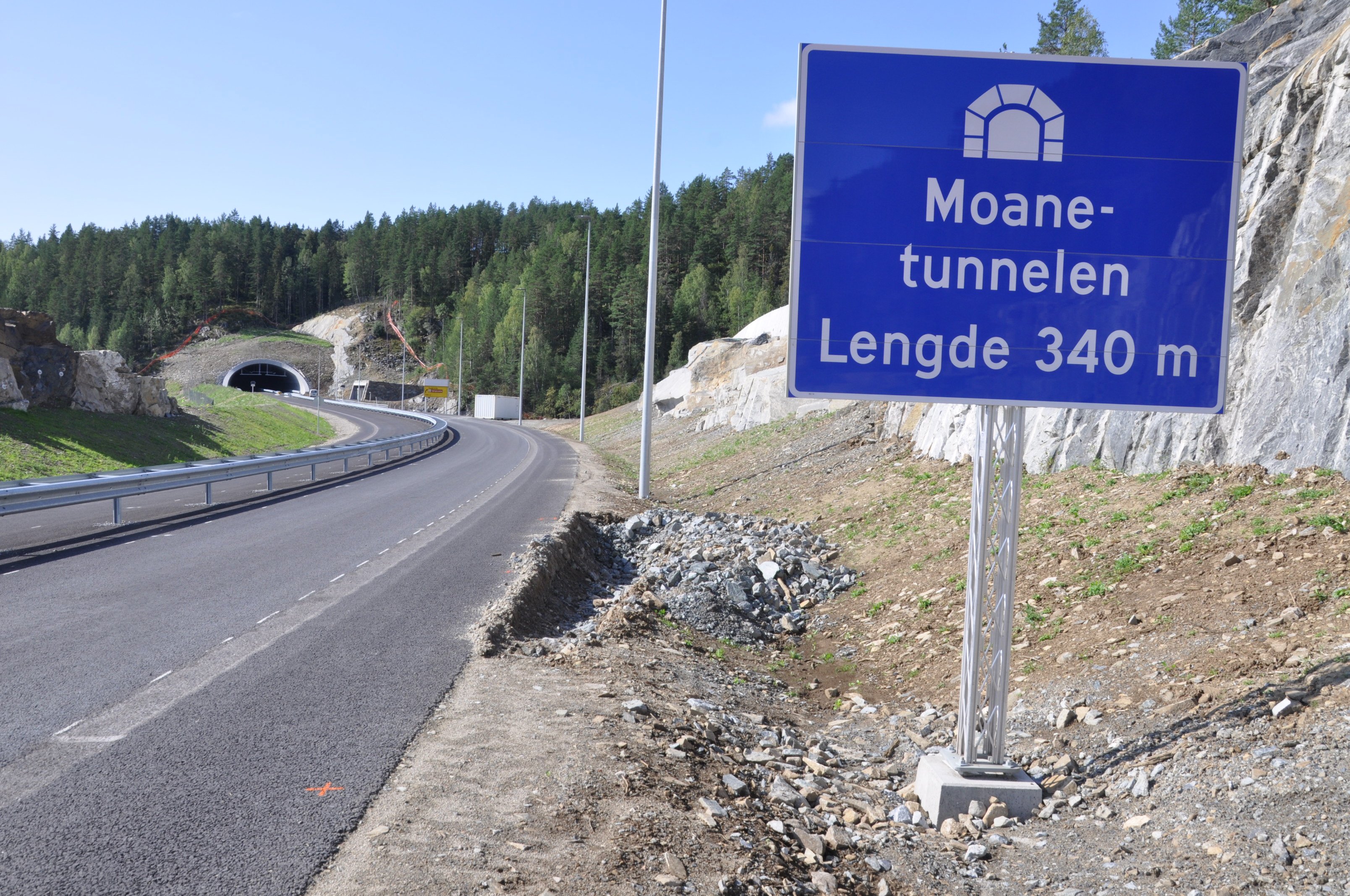 Moanetunnelen, en av to i Saggrenda. (Foto: Kjell Wold)