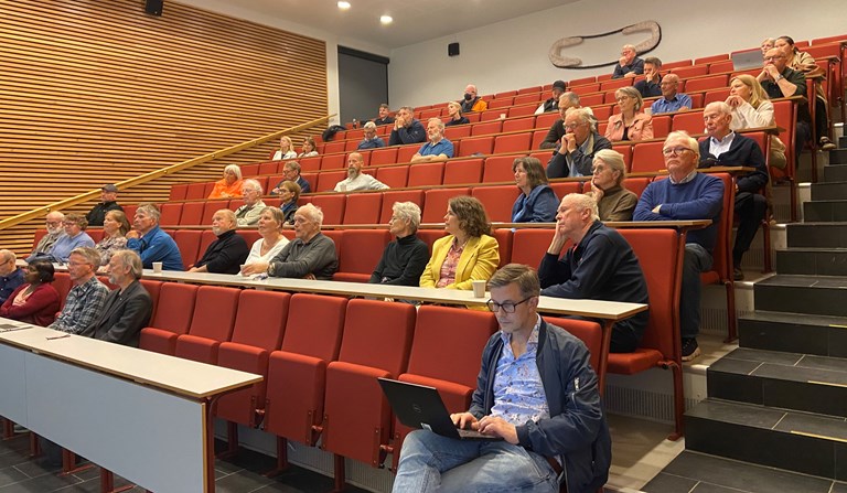 Folkemøte i Asker om E18 Ramstadsletta-Nesbru, 12.mai 2022