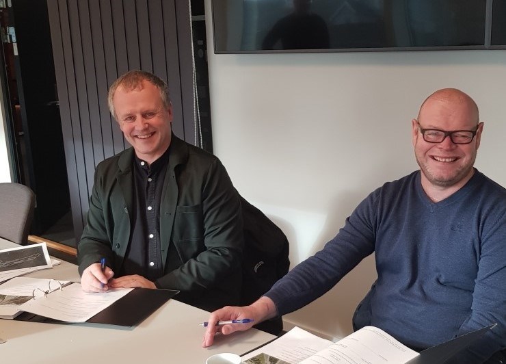 Statens vegvesen og Rambøll Norge AS skrev under kontrakt på arbeidet med bygningsbesiktigelse / tilstandsregistrering