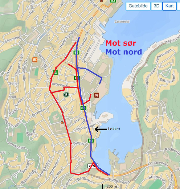 Omkjøring rv 83 Harstad