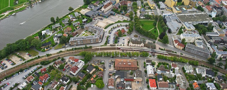 Flyfoto fra Fredrikstad