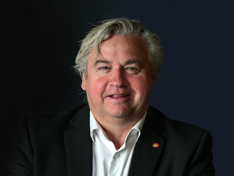 Leder av Divisjon utbygging Kjell Inge Davik.